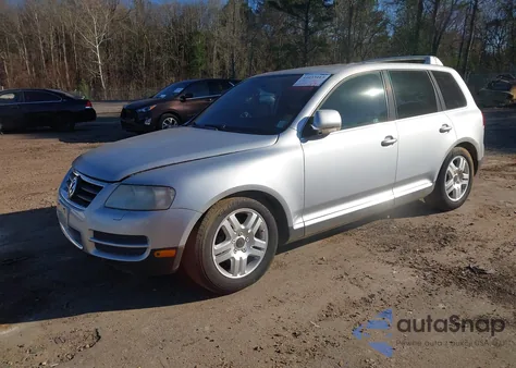 2004 Volkswagen Touareg V8 from USA, damaged, VIN WVGEM77L24D068474